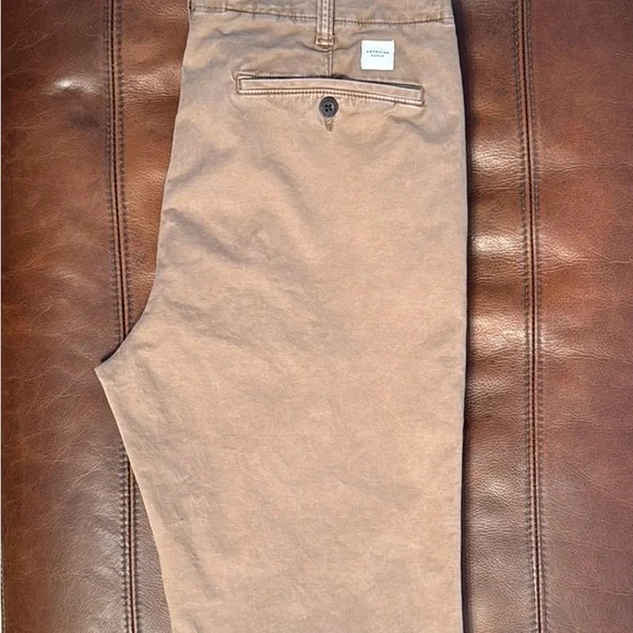 Like new-Men's American Eagle Outfitters Khaki Chinos - Picture 8 of 8
